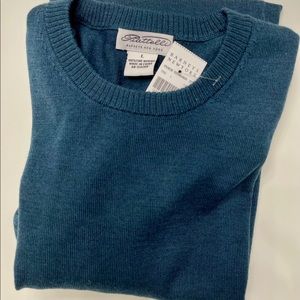 Men’s Piatelli Barney’s New York TRQ Merino Wool Sweater Large